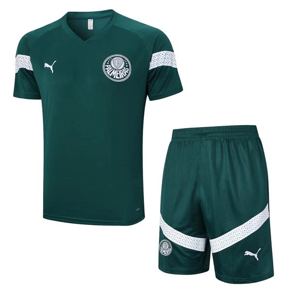 Camiseta Entrenamiento Palmeiras Conjunto Completo 2023/2024 Verde